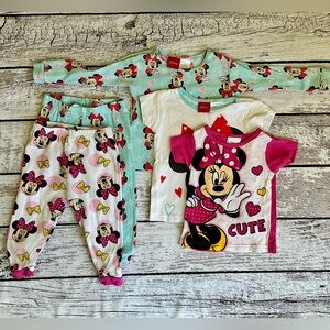 Disney Minnie Mouse Pajamas - 18M + 2T